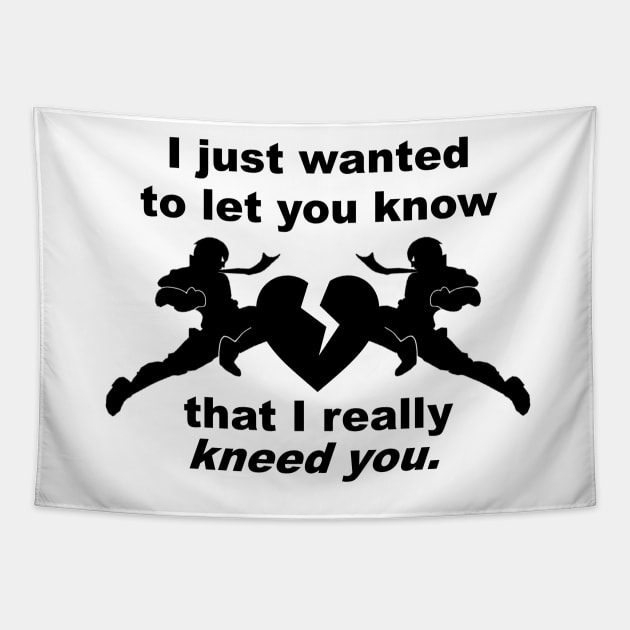 I really kneed you Tapestry by ProjectGanondorf