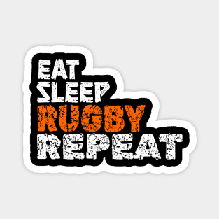 EAT SLEEP RUGBY REPEAT Magnet