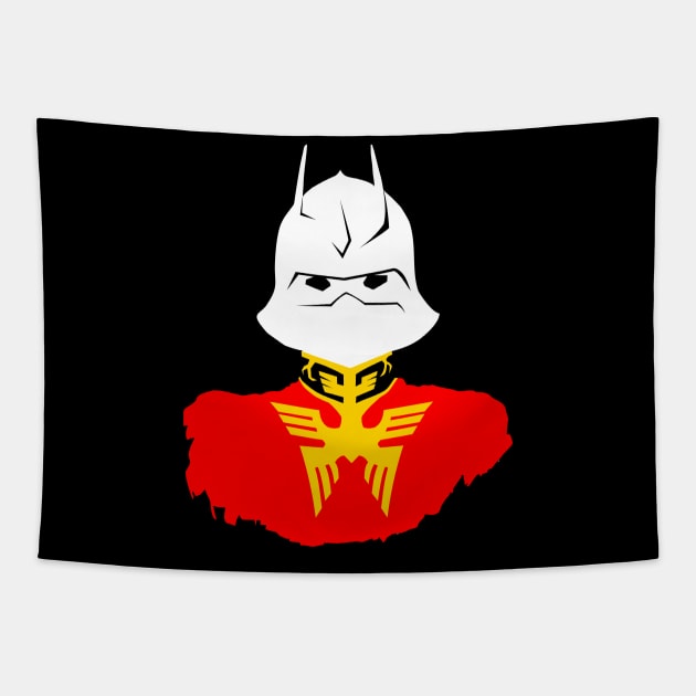 Char Aznable Silhouette Tapestry by Pakyu Pashion