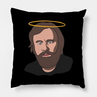 Slavoj Zizek With A Halo (Angel) Pillow