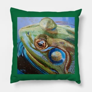 Fernando the Frog Prince Pillow