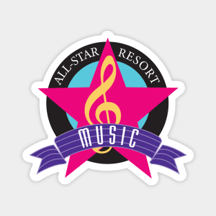 All Star Music Resort Magnet