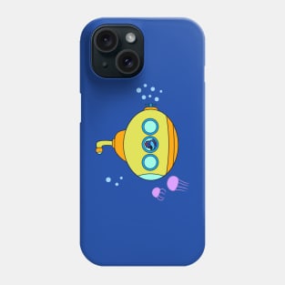 In A Yellow Submarine Phone Case
