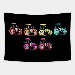 Farm Tractor Gift for Farmer Rancher Agriculture Harvest Tapestry