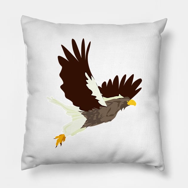 Hawk Pillow by kawaii_shop