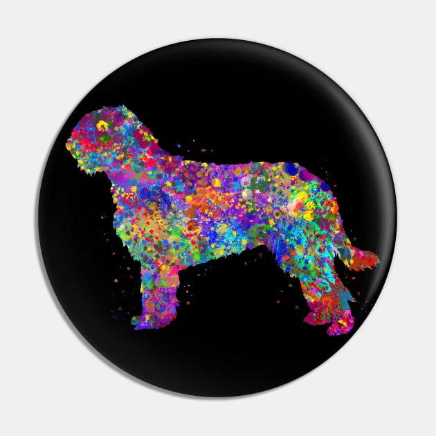 Otterhound Dog Pin by Yahya Art