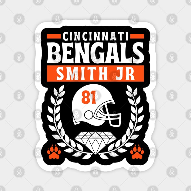 Cincinnati Bengals Smith Jr 81 Edition 2 Magnet by Astronaut.co