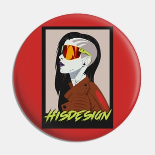 HisDesign Cyberpunk#1 Pin