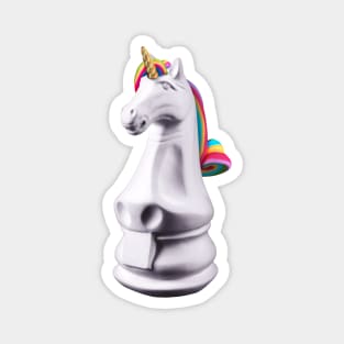 Unicorn chess Magnet