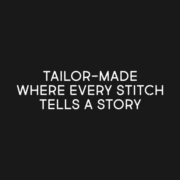 Tailor Made Where Every Stitch Tells a Story by trendynoize