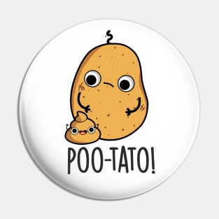 Poot-tato Funny Veggie Puns Pin