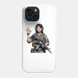 Tactical Girl Phone Case