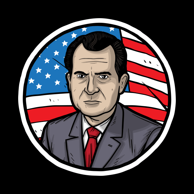 Richard Nixon by Baddest Shirt Co.