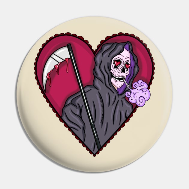 Till Death Pin by BreezyArtCollections 