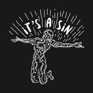 It's a Sin Spiritual Theme T-Shirt