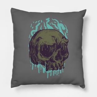 Head Skull Soul Pillow