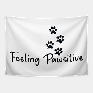 Feeling Pawsitive Tapestry