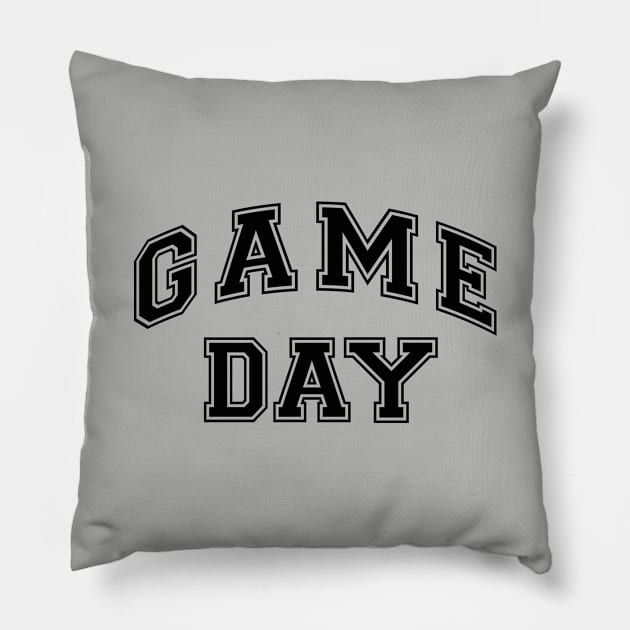 Football Lover Game Day Funny Quote Pillow by stonefruit