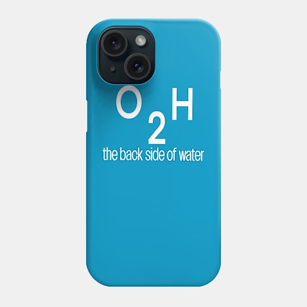 Back side of water Phone Case by Hundred Acre Woods Designs