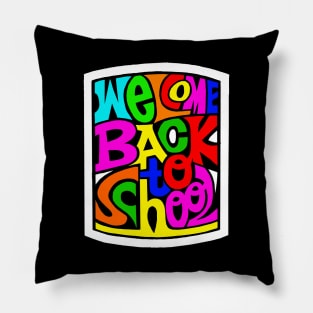 Welcome Back to School Gift for Teachers & Students Pillow