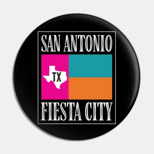 San Antonio TX Fiesta City Pin