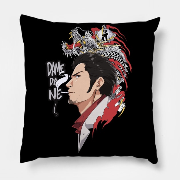 Dame da ne guy Pillow by sarahchibi