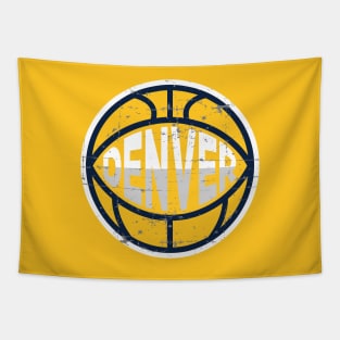 Denver Basketball 1 Tapestry