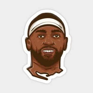 Bobby Portis Face Cartoon Magnet