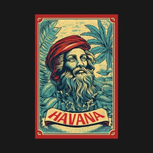 Havana, Cuba, Travel, Poster T-Shirt