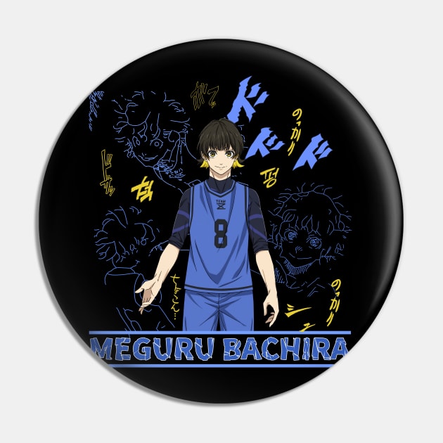 blue lock - meguru bachira - Blue Lock - Pin