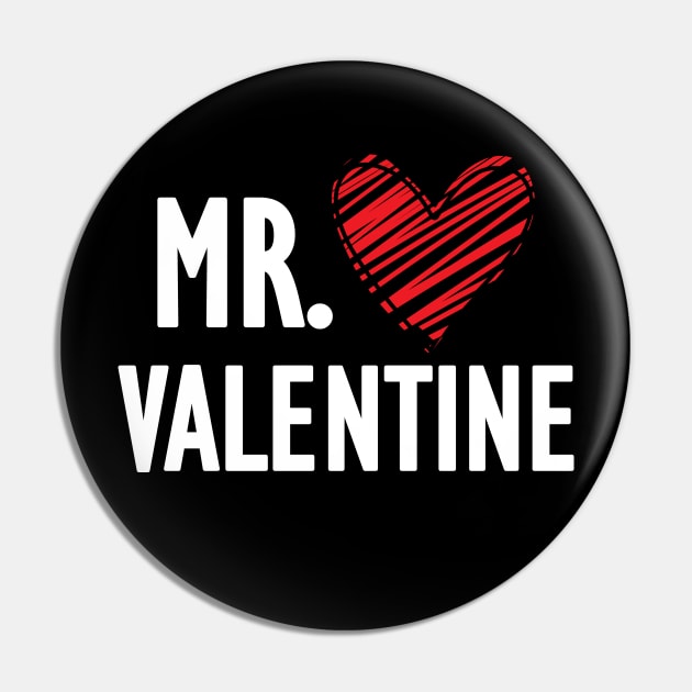 Mr. Valentine w Pin by KC Happy Shop