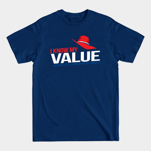 Disover I Know m My Value - Agent Carter - T-Shirt