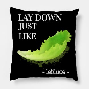 Lay Down Lettuce Pillow