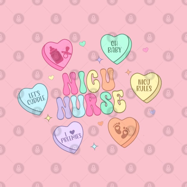 NICU Nurse Valentines by Drawings Star