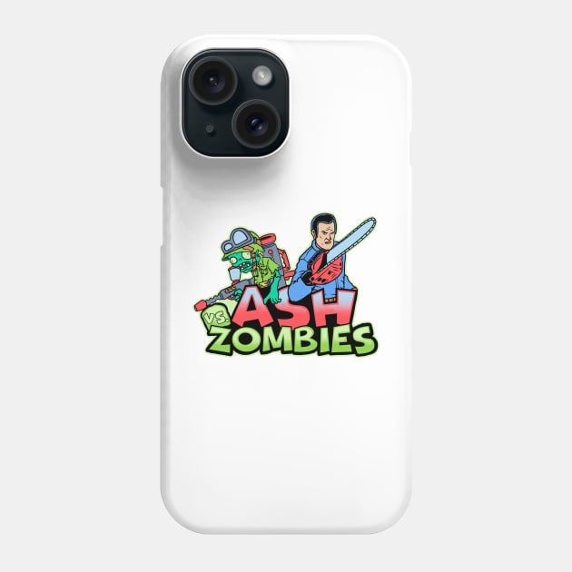 Ash vs Zombies Phone Case by nazumouse