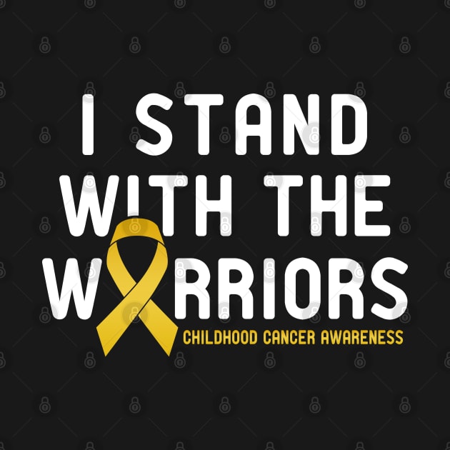 CANCER WARRIORS GOLD RIBBON by JWOLF