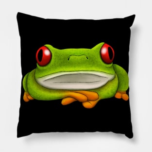 Red Eyed Tree Frog Pillow