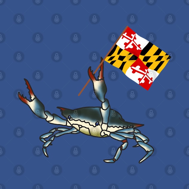 Crabby flag by kmtnewsman