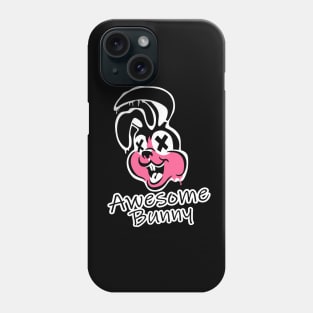 Awesome Bunny pink Phone Case