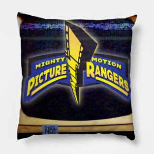 Mighty Motion Picture Rangers Podcast Pillow