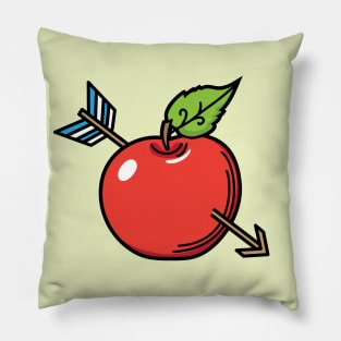 Apple Arrow Pillow