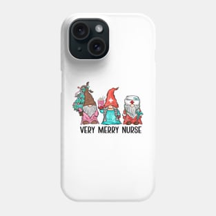 Very merry nurse Phone Case