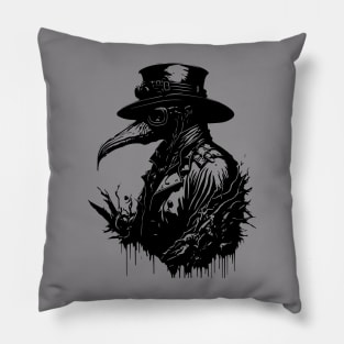 Doctor plague face Pillow