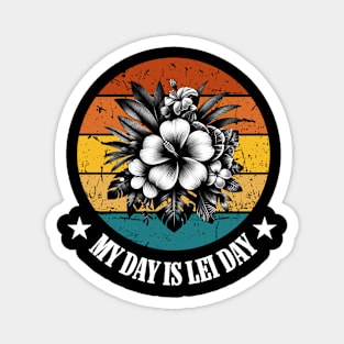 Lei day Magnet