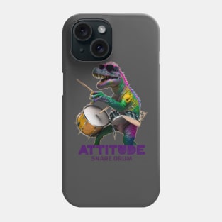 T-Rex Playing Snare Drum Phone Case