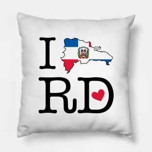 I LOVE RD (Dominican Republic) Pillow