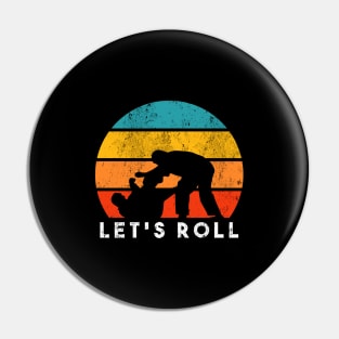 Let's Roll BJJ Pin