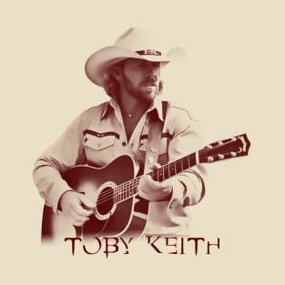 toby keith art visual T-Shirt