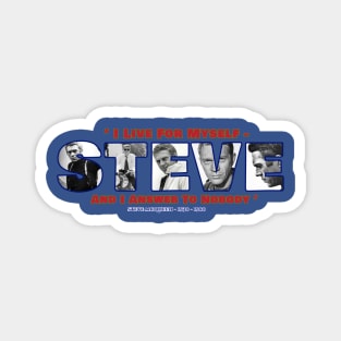 STEVE MCQUEEN LIVE Magnet