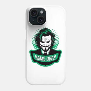 Game over. The villain Phone Case
